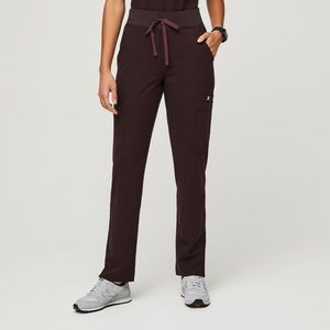 FIGS High Waisted Yola XXS Petite - ESPRESSO